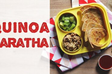 Quinoa Paratha Recipe | How To Make Quinoa Paratha At Home | Healthy Breakfast Recipe For Kids