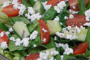 Healthy Salad Recipes l Easy Green Garden Salad l How to Make Salad