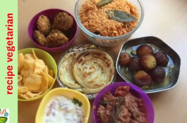 South indian dinner recipe vegetarian in tamil