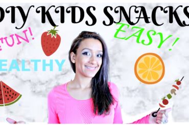 EASY HEALTHY KIDS SNACK IDEAS | COLLAB WITH SENSATIONAL FINDS