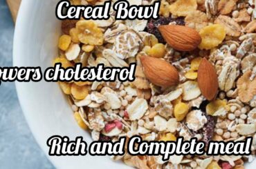 Super  Healthy & Easy Cereal Meal with Flaxseeds || Flax seeds health benefits