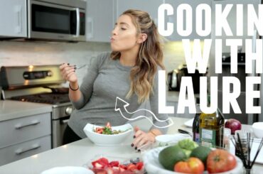 COOKING WITH LAUREN: HEALTHY SPRING SALAD!
