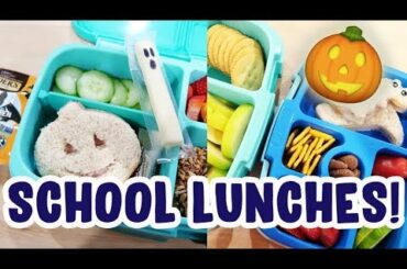 SCHOOL LUNCH IDEAS! 🎃 HALLOWEEN 🖤 LUNCH BOX IDEAS 🧡 BENTO BOX