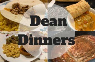What’s For Dinner || DEAN DINNERS || Easy Weekly Meals