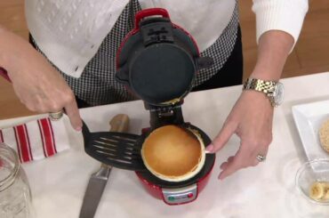 Hamilton Beach Breakfast Sandwich Maker w/ Recipe Book on QVC