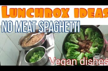 SPAGHETTI VEGAN STYLE || EASY LUNCHBOX IDEAS