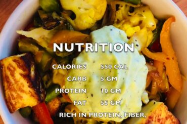 Vegetarian Keto Dinner Recipe for Weight Loss