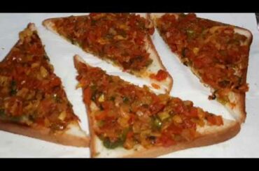 Spicy Masala Bread Toast Recipe | Breakfast | Tasty And Healthy Snacks | वेजिटेबल मसाला टोस्ट