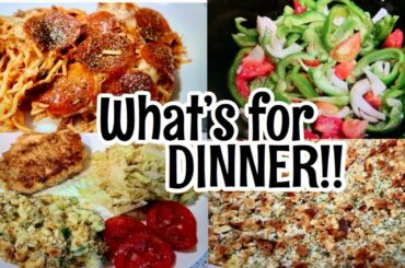 What's For Dinner! Very easy & quick weeknight meals!  Repurposing leftovers!
