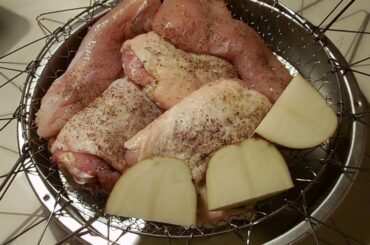 Steamed Chicken Dinner for 4 E34