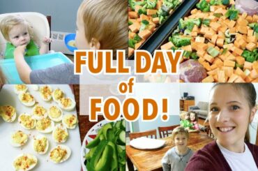 FULL DAY OF FOOD #7! | LARGE FAMILY MEAL IDEAS!