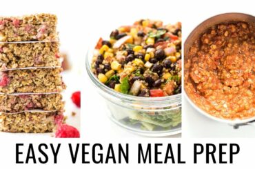 6. VEGAN MEAL PREP | easy & healthy recipes