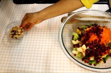 Sprouts and Veggie Salad (Low Calorie, Diabetic & Healthy Heart Recipe) by Tarla Dalal
