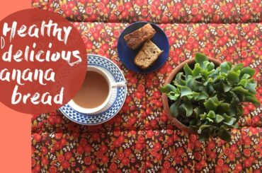 Banana bread//healthy & delicious recipe