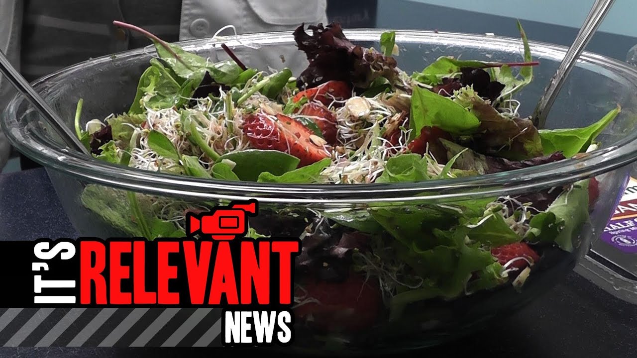 Spring Salad Recipe with Fresh Fruits and Vegetables Spring Salad Recipe with Fresh Fruits and Vegetables