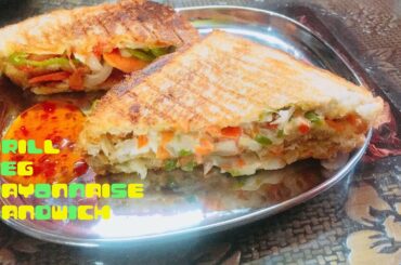 How to make veggie-cheese mayonnaise Sandwich!! Healthy cheese vegetables Sandwich recipe!! crispy!!