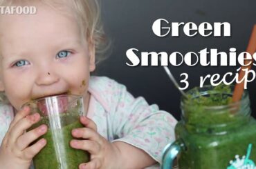 Healthy Green Smoothie Recipes | How To Make A Smoothie At Home | JustaFood