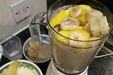 Tropical mix fruit smoothie recipes with coconut milk healthy shakes for weight loss
