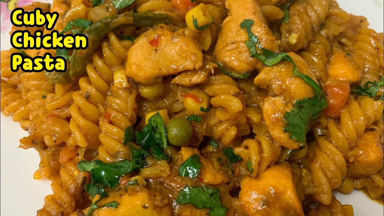 Cuby Chicken Pasta Recipe /New Pasta Recipe /Chicken Pasta Recipe By Yasmin’s Cooking Cuby Chicken Pasta Recipe /New Pasta Recipe /Chicken Pasta Recipe By Yasmin’s Cooking
