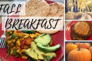 3 Healthy Breakfast Ideas | (Easy & Vegan Fall Recipes)