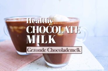Healthy Vegan Chocolate Milk Recipe