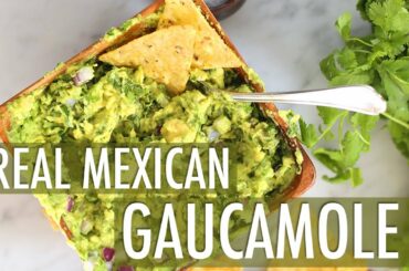 Traditional Easy Guacamole Recipe | Healthy Snack Ideas