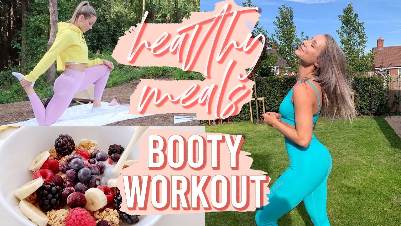 HEALTHY MEALS, GLUTE WORKOUT, MY STRETCHING ROUTINE, and more! | REALISTIC DAY IN THE LIFE VLOG HEALTHY MEALS, GLUTE WORKOUT, MY STRETCHING ROUTINE, and more! | REALISTIC DAY IN THE LIFE VLOG