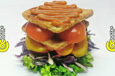 Wanpaku Sandwich | Wanpaku Sandwich Versi Melayu | Wanpaku Sandwich Recipe | Wanpaku Sandwich Resepi