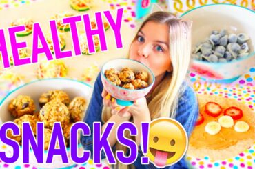 Easy DIY Healthy Snack Ideas!