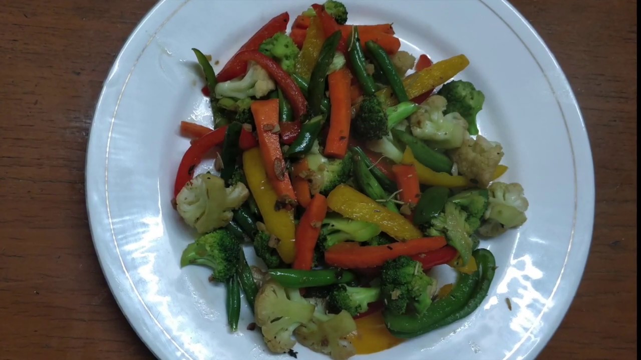 Stir Fry Vegetables || Healthy Recipe || by GTK Stir Fry Vegetables || Healthy Recipe || by GTK