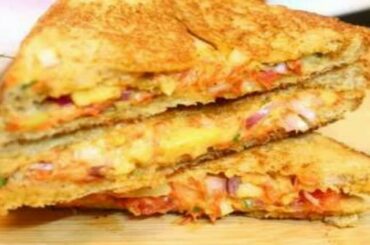 Veg Mayonnaise Sandwich Recipe On Tawa| Veg Mayo Sandwich| | Quick & Easy Recipe