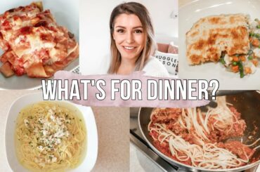 WHAT'S FOR DINNER | EASY HEALTHY DINNER IDEAS FOR FAMILY OF 3 | COOK WITH ME 2019