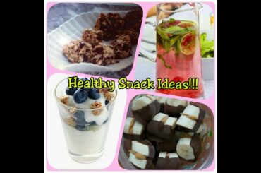 Healthy Snack Ideas - Tips on eating healthier