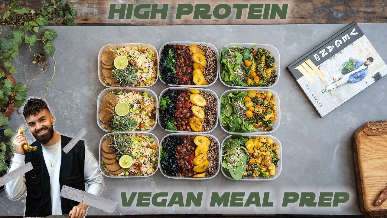 VEGAN HIGH PROTEIN MEAL PREP VEGAN HIGH PROTEIN MEAL PREP