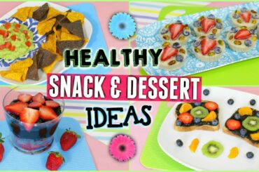 Healthy Snack & Treat Ideas for After School or Work! (Easy & Delicious) ♡ | Jessica Reid