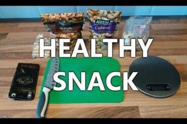 Healthy Snack Ideas - Dark Chocolate and Nuts