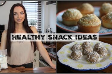 Two Healthy Snack Ideas.. using Coconut Ingredients! | UK Dietitian Nichola Whitehead