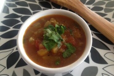 Roasted Eggplant and Tomatoes Stew Recipe (Healthy Lunch Ideas)
