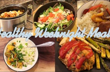 What's for Dinner!? 5 HEALTHY Weeknight Dinner Ideas