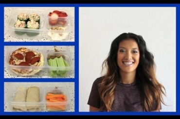 Healthy Habits: 3 School/Work Lunch Ideas