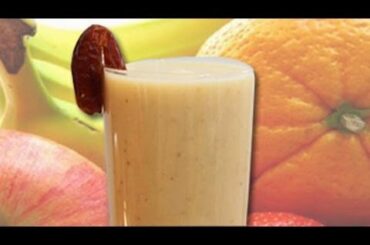 Healthy Banana Milkshake Recipe