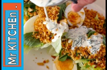 HOW TO MAKE ICEBERG LETTUCE SALAD - simple and healthy.
