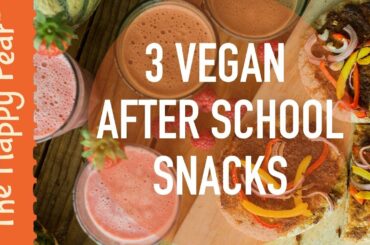 AFTER SCHOOL SNACK IDEAS | HEALTHY VEGAN | THE HAPPY PEAR