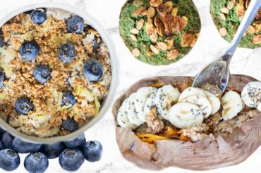 HEALTHY BREAKFAST IDEAS! EASY AND QUICK FOR SCHOOL!