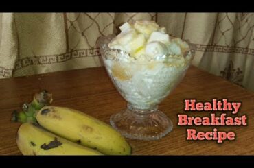 Fruit Yogurt Recipe - Fruit Yogurt Dessert - Healthy Breakfast Idea by Lazzat with Ayesha
