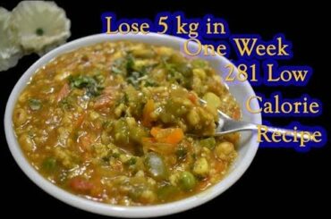 Low-Calorie Guilt Free Dinner Recipe for Fast Weight Loss/FitnessBeautyMantra/Prerna Jha