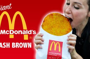 DIY GIANT McDONALDS HASH BROWN 🍟 - VERSUS
