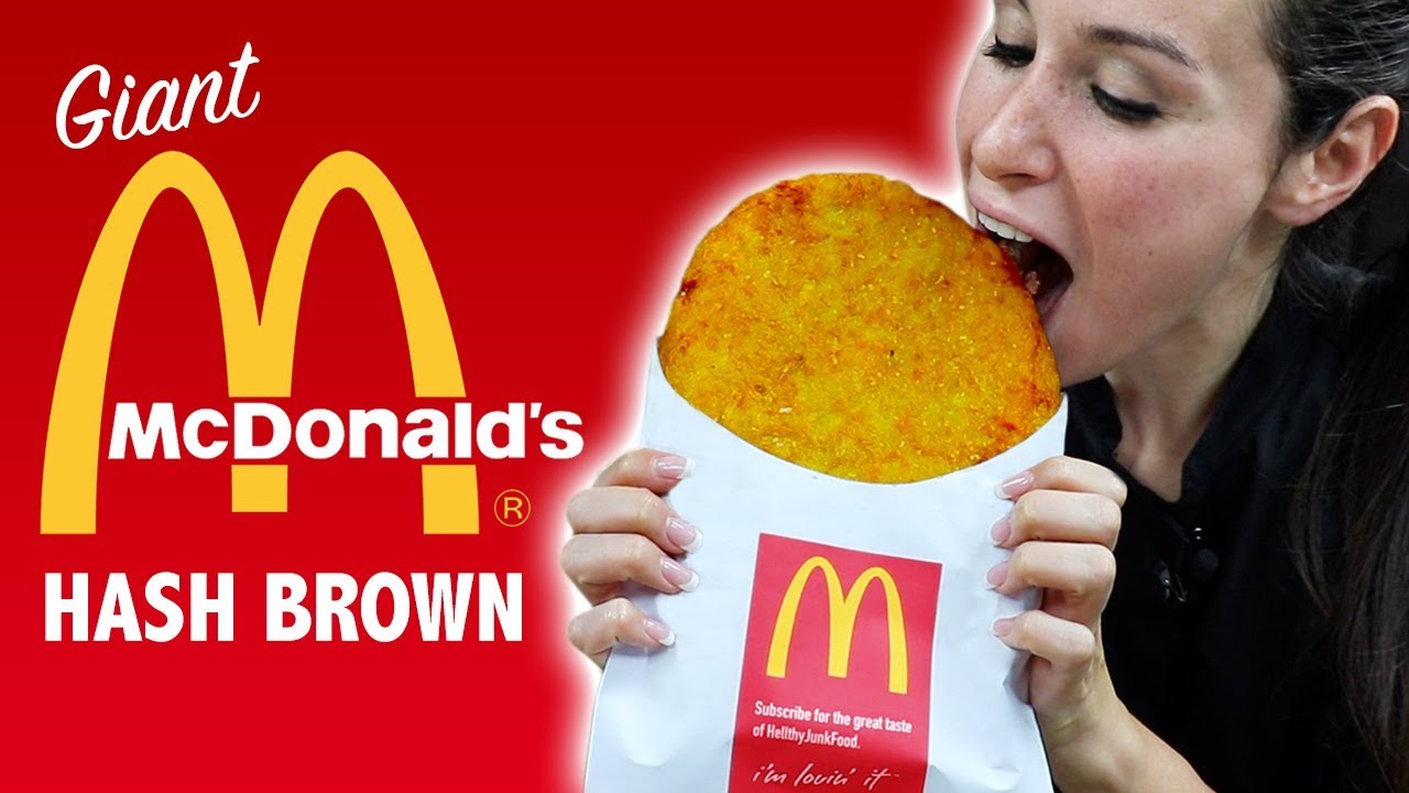 DIY GIANT McDONALDS HASH BROWN 🍟 – VERSUS DIY GIANT McDONALDS HASH BROWN 🍟 - VERSUS