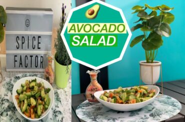 Avocado 🥑 Salad 🥗 | Healthy Recipes | Easy Guacamole Recipe| SPICE FACTOR EP.15