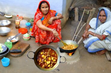 PAPAYA MUTTON CURRY Healthy Village Food | Goat Meat and Papaya Curry